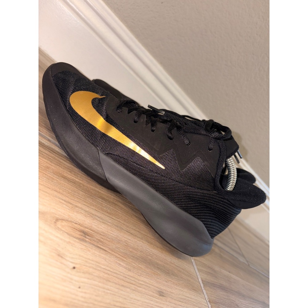 Nike Precision 4 Men's Size 9 Black Metallic Gold